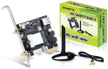 Gigabyte GIGABYTE GC-WB1733D-I Mrežna kartica, interni WLAN/Bluetooth 5.0, 1733 Mbit/s