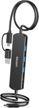 Unitek Unitek KVM Hub 10 Gbps - prebacivanje između 2 hosta, 3xUSB-A