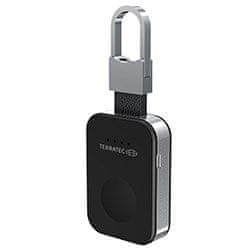 slomart Terratec Charge AIR Key 950 mAh Bežično punjenje Crna, Srebrna