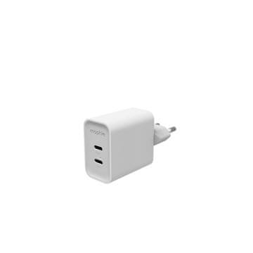 Mophie mophie Speedport 45 univerzalni brzi punjač, 45W, 2x USB-C, bijeli