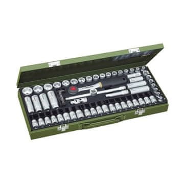 SUPER SUPER COMPACT set nasadnih ključeva 3/8", 65 komada