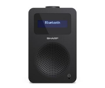 Sharp Sharp DR-430 Digitalni radio, crni