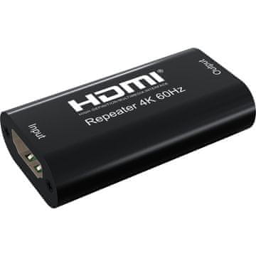 Techly Techly HDMI 2.0 4K UHD 3D Repeater, produžetak do 40m