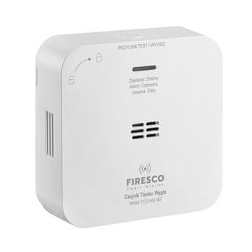 Chad FI1 FCO-850 WF Pametni detektor dima i CO s Wi-Fi, Bijeli