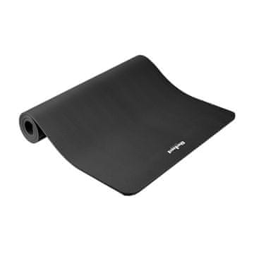 slomart Rebel Active gimnastička podloga za vježbanje, 190x100cm, 1.5cm debljine, NBR materijal, crna