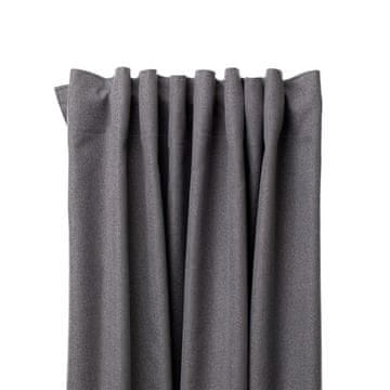 slomart Zavjesa NON DOLLY W538811-9, 140x260 cm, Tamno siva