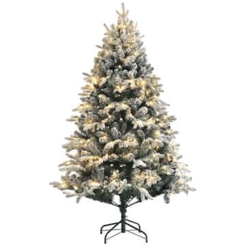 Homestar Umjetno božićno drvce 180 cm LED svjetla prekriveno snijegom, usporivač plamena