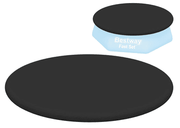 slomart Okrugli pokrov za bazen Bestway 244 cm