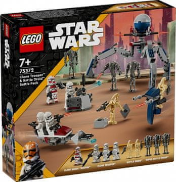 STAR LEGO Star Wars Battle Pack 75372 s Clone Trooperom i Battle Droidom