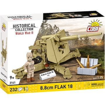 slomart COBI Kocke 3141 - 8,8 cm Flak 18 (Afrika Korps)