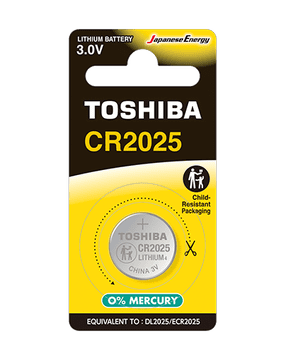 Bateria Toshiba CR2025 litijska baterija, 1 kom.