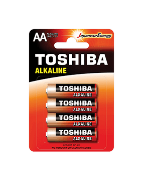 Bateria Toshiba LR6 (AA) alkalne baterije, 4 kom.
