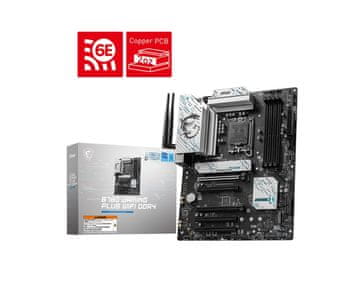 slomart MSI B760 GAMING PLUS WIFI ATX matična ploča LGA 1700 DDR4