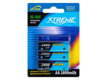 slomart Blow 82-601 Punjive baterije NiMH AA 2800mAh XTREME, komplet 4 komada