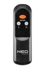 slomart NEO TOOLS Grijač 2000W, IP65, zlatni halogen, daljinski upravljač