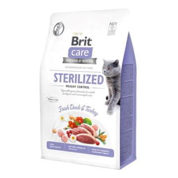 Brit BRIT Care Sterilized Weight Control - suha hrana za mačke, 7 kg