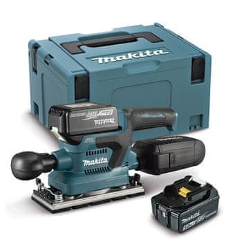Sander Makita DBO380RTJ Akumulatorska brusilica 18V 93x185mm, 2x5Ah