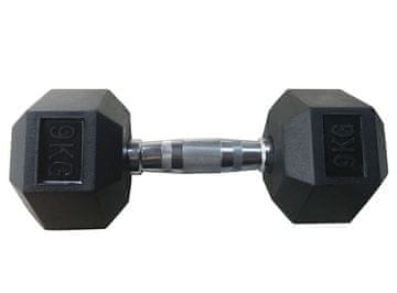 slomart Gumena HEX bučica YLDB35, 9 kg