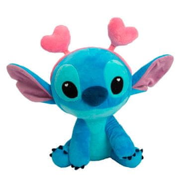 Northix Plišana igračka Stitch Hearts 25 cm - Mekana, mazljiva, savršen poklon
