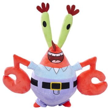 Northix Plišana igračka Spužva Bob 35 cm - mekana, kolekcionarska, zabavna poklon