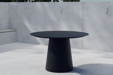 Venture Design AB Blagovaonski stol Lanzo 120x76 cm Crni