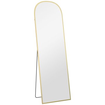 Homestar Stajaće ogledalo pune dužine 50x1,5x170 cm zlatno