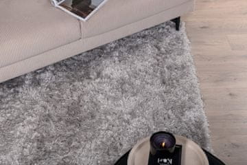 Venture Design AB Tepih 230x160 cm Srebrna, Pamuk/Poliester