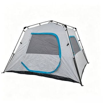 Costway Kamp šator za 6 osoba 316x280x185 cm vodootporan sklopivi s 5 prozora i vratima