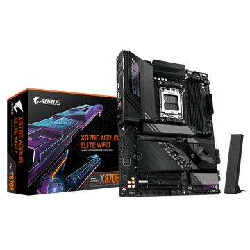 Gigabyte X870E AORUS ELITE Wi-Fi 7, DDR5, SATA3, USB4, DP, 2,5GbE, Wi-Fi 7, AM5 ATX