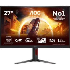 AOC Agon CQ27G4Z2 27" QHD 260/400Hz 1ms zakrivljeni gejmerski monitor