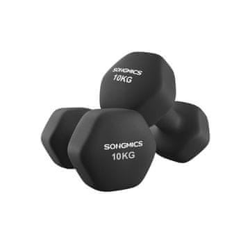 Songmics Set bučica 2 komada 27x13 cm crne boje