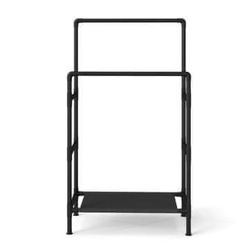 Songmics Stalak za odjeću 83x45x157 cm Crni