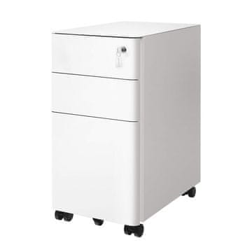 Songmics Ormarić za arhiviranje 46x30x59.2 cm Bijeli
