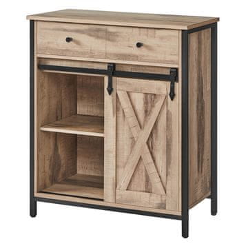 Songmics Kredenac 30x70x80 cm smeđi