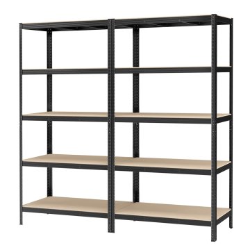 Songmics Teška polica 200x120x60 cm plava