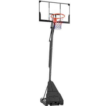 Homestar Košarkaški obruč podesive visine 2,45-3,05 m 120x120x305 cm crni
