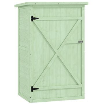Homestar Vrtni ormar 75x56x115 cm Zeleno
