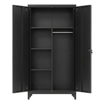 Songmics Višenamjenski ormar 80x40x165 cm crni