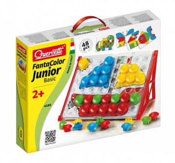 slomart Quercetti Fantacolor Junior Basic - Mozaik s 48 velikih tipki