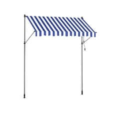 Songmics Tenda podesive visine 250x120 cm plava