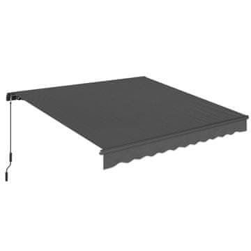 Homestar Uklopivi tende 350x300 cm tamno siva