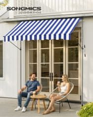 Songmics Tenda podesive visine 250x120 cm plava