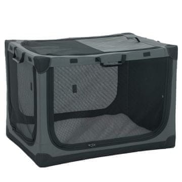 Homestar Sklopiva kutija za psa 90x64x64 cm zelena