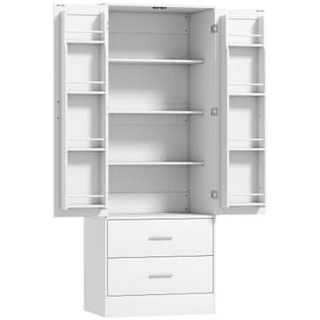 Homestar Kuhinjski ormarić 159 cm Bijeli