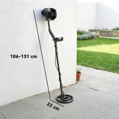 Homestar Metalni detektor 106-131x22x30 cm Crni