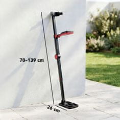 Homestar Metalni detektor IP68 vodootporan sklopiv 70-139x26x30 cm crni