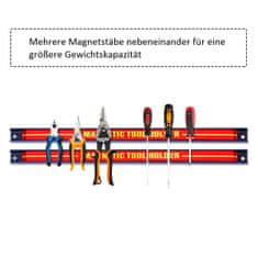 Costway Set od 6 magnetskih traka za alate 46 cm