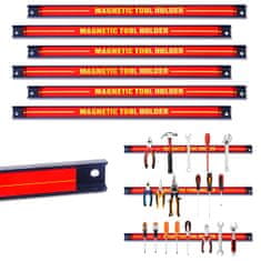 Costway Set od 6 magnetskih traka za alate 46 cm