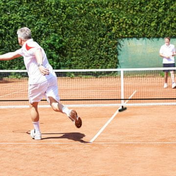 Costway Prijenosni set za pickleball mrežu 22 stope s torbom za nošenje