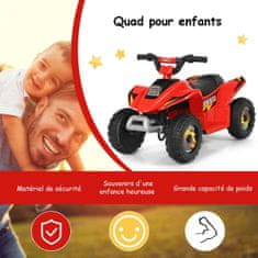 Costway Baterijski električni quad za djecu 4,6 km/h